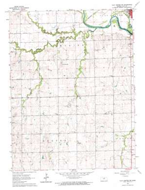 Clay Center SW USGS topographic map 39097c2