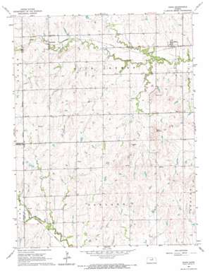 Idana USGS topographic map 39097c3