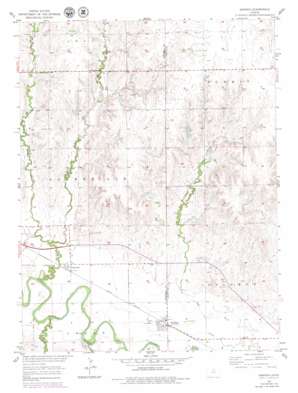 Simpson USGS topographic map 39097d8