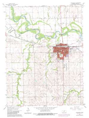 Concordia NW USGS topographic map 39097e6