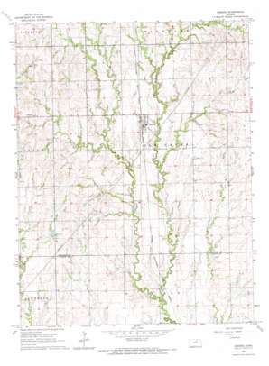 Agenda USGS topographic map 39097f4