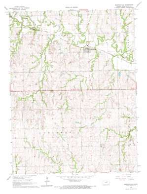 Morrowville USGS topographic map 39097g2