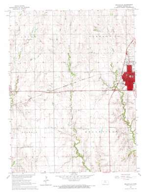 Belleville USGS topographic map 39097g6