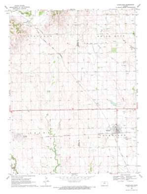 Scandia NW USGS topographic map 39097g8