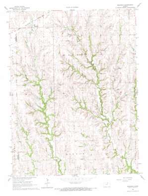 Mahaska USGS topographic map 39097h3