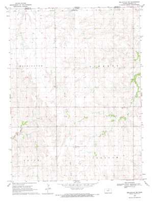 Belleville Nw topo map