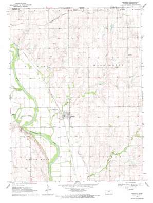 Scandia NW USGS topographic map 39097h7