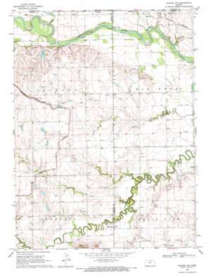 Scandia NW USGS topographic map 39097h8