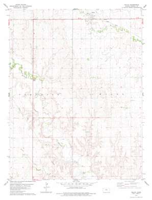 Waldo USGS topographic map 39098a7