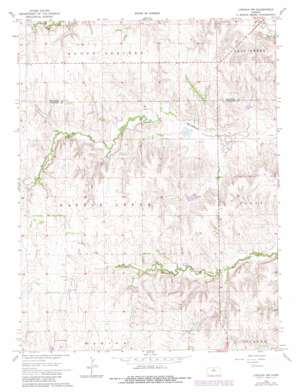 Lincoln Nw topo map