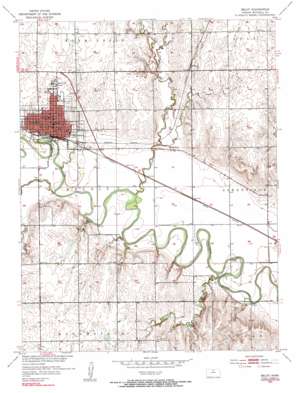 Beloit USGS topographic map 39098d1