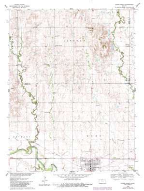 Downs North USGS topographic map 39098e5