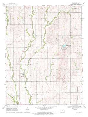 Burr Oak USGS topographic map 39098f3