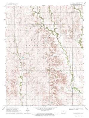 Cawker City Nw topo map
