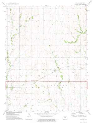 Bellaire USGS topographic map 39098g6
