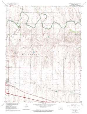 WaKeeney East USGS topographic map 39099a7