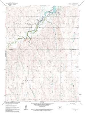 Kirwin SW USGS topographic map 39099e2
