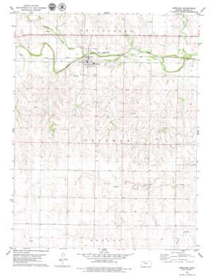 Morland NE USGS topographic map 39100c1