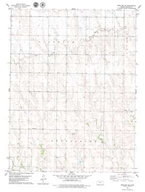 Morland NE USGS topographic map 39100d1