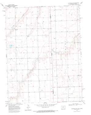 Kanorado Ne USGS topographic map 39102d1