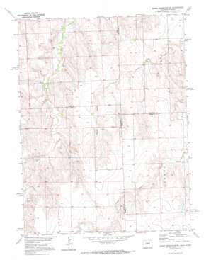 Bonny Reservoir USGS topographic map 39102e1