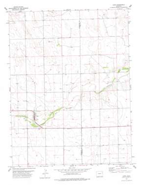 Cope USGS topographic map 39102f7