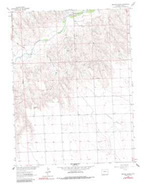 Beecher Island USGS topographic map 39102g2