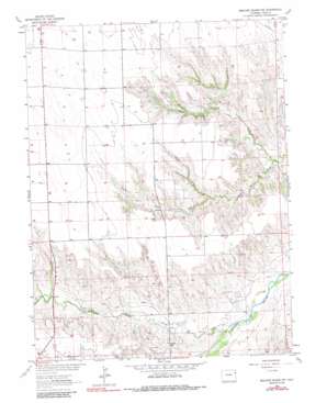 Beecher Island NW USGS topographic map 39102h2