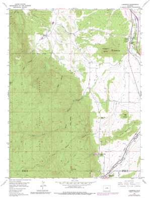 Larkspur USGS topographic map 39104b8