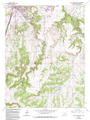 Castle Rock South USGS topographic map 39104c7