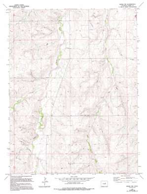 Kiowa NW USGS topographic map 39104d4