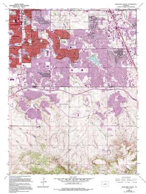Highlands Ranch USGS topographic map 39104e8