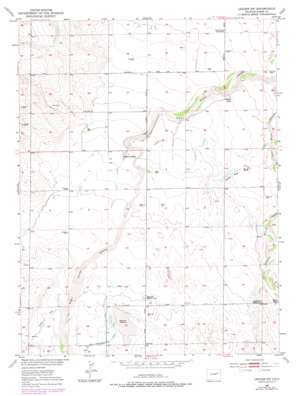 Leader SW USGS topographic map 39104g2