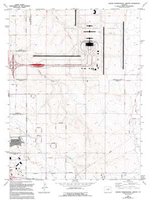 Denver International Airport USGS topographic map 39104g6