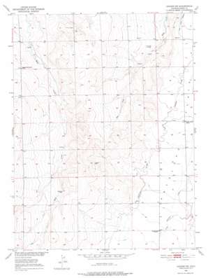 Leader NW USGS topographic map 39104h2