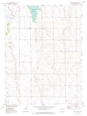 Horse Creek USGS topographic map 39104h5