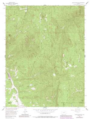 Dakan Mountain USGS topographic map 39105b1