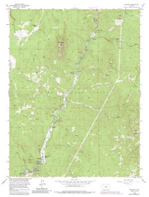 Deckers USGS topographic map 39105c2