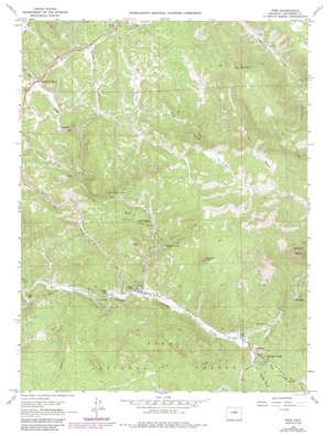 Pine USGS topographic map 39105d3