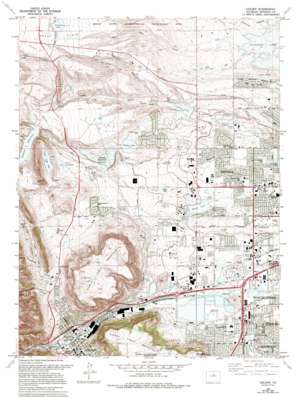 Golden USGS topographic map 39105g2