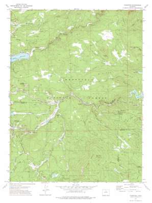 Tunsgten USGS topographic map 39105h4