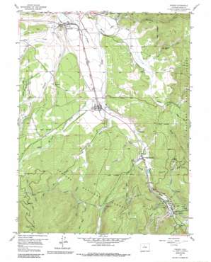 Fraser USGS topographic map 39105h7