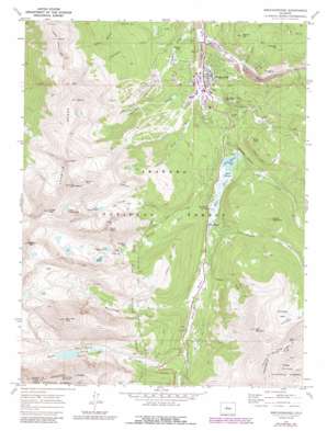 Breckenridge topo map