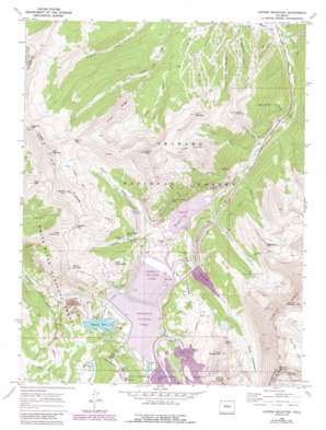 Copper Mountain topo map
