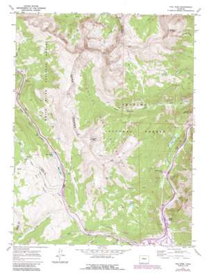 Vail Pass USGS topographic map 39106e2