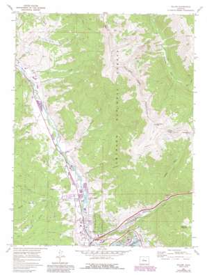 Dillon USGS topographic map 39106f1