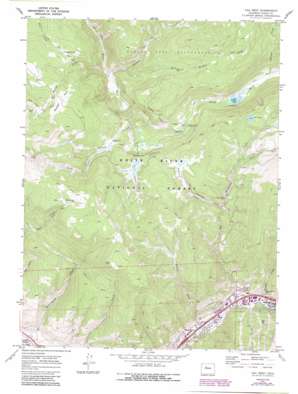 Vail West USGS topographic map 39106f4