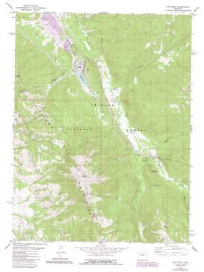Ute Peak USGS topographic map 39106g1