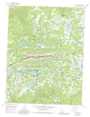 Grand Mesa USGS topographic map 39107a8