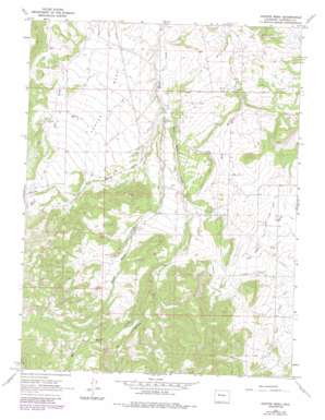 Hunter Mesa USGS topographic map 39107d6